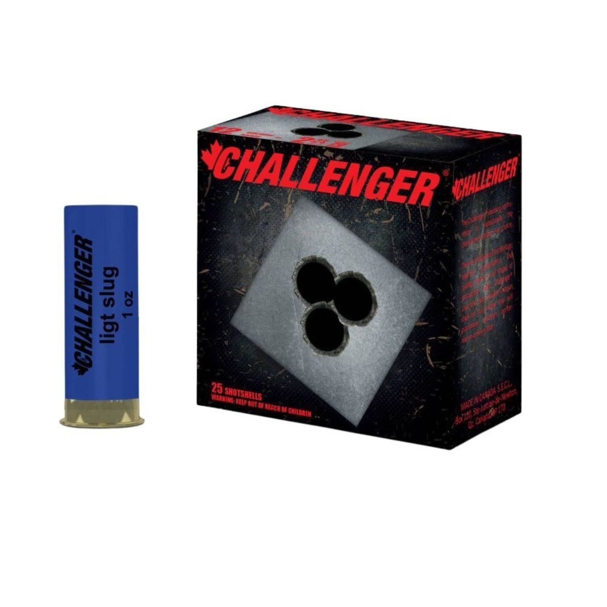 Challenger - Big Game 12 GA 2 ¾" #Target Slug