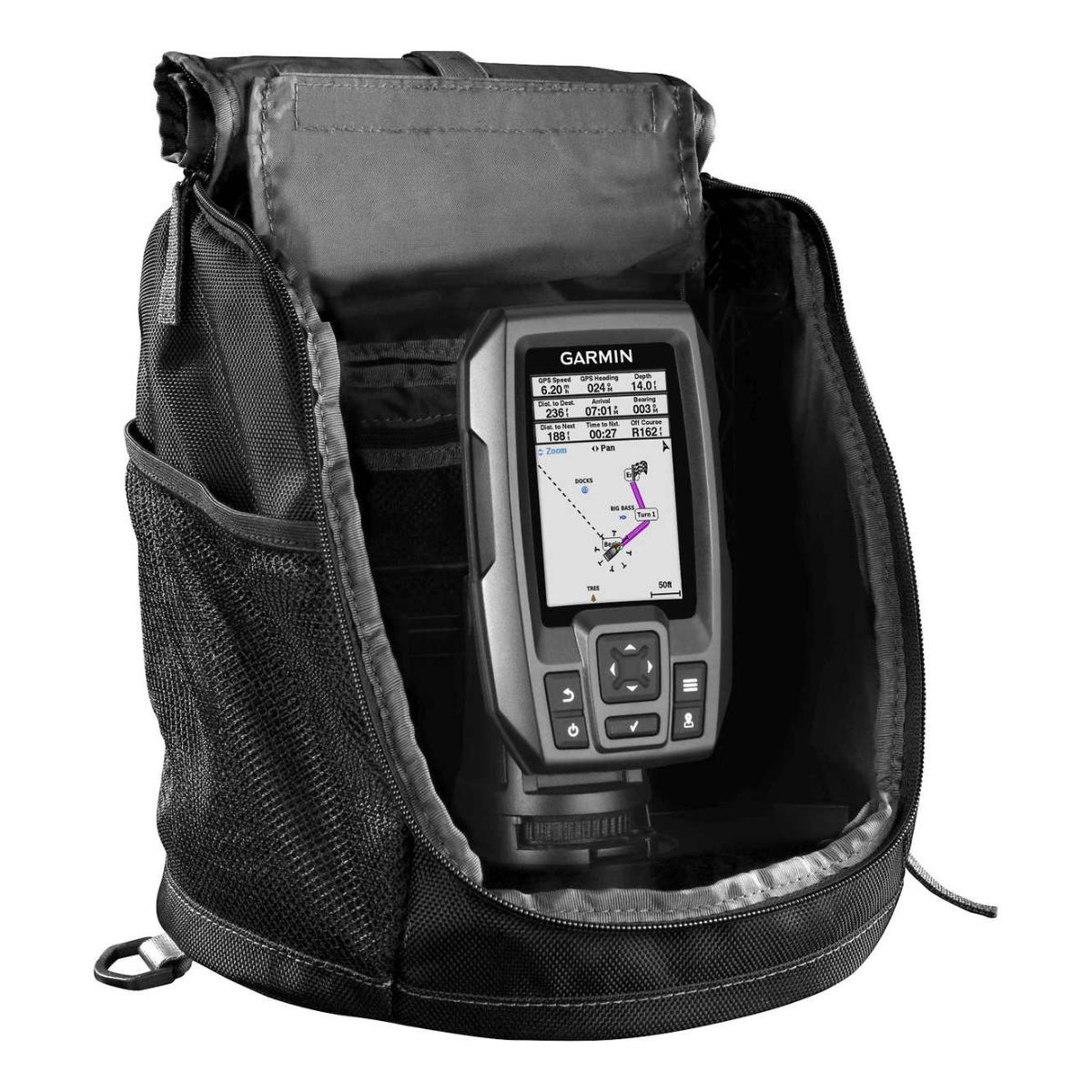 Garmin - STRIKER 4 Portable Bundle Fishfinder