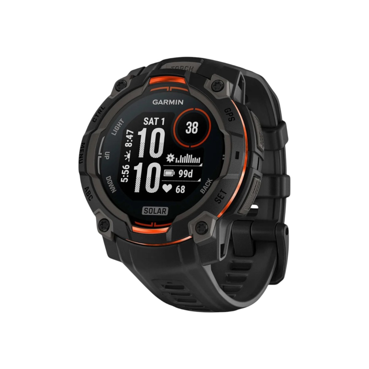 Garmin - Instinct® 3 Solar Smartwatch