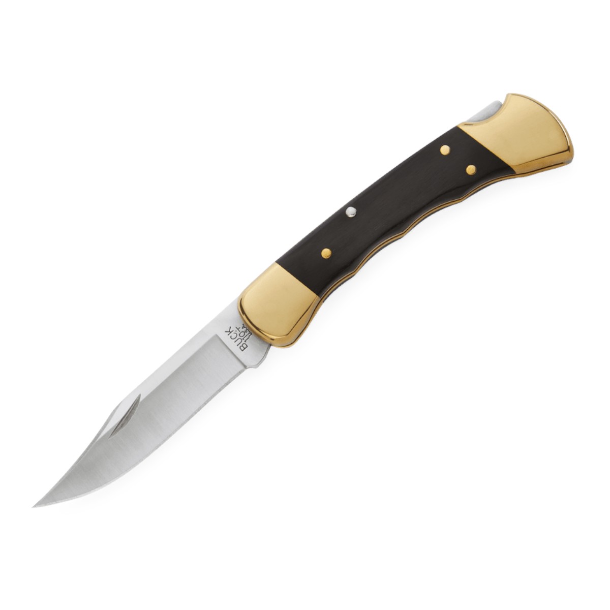 Buck Knives - Couteau avec lame pliante Hunter 110 - Manche à empreintes de doigts