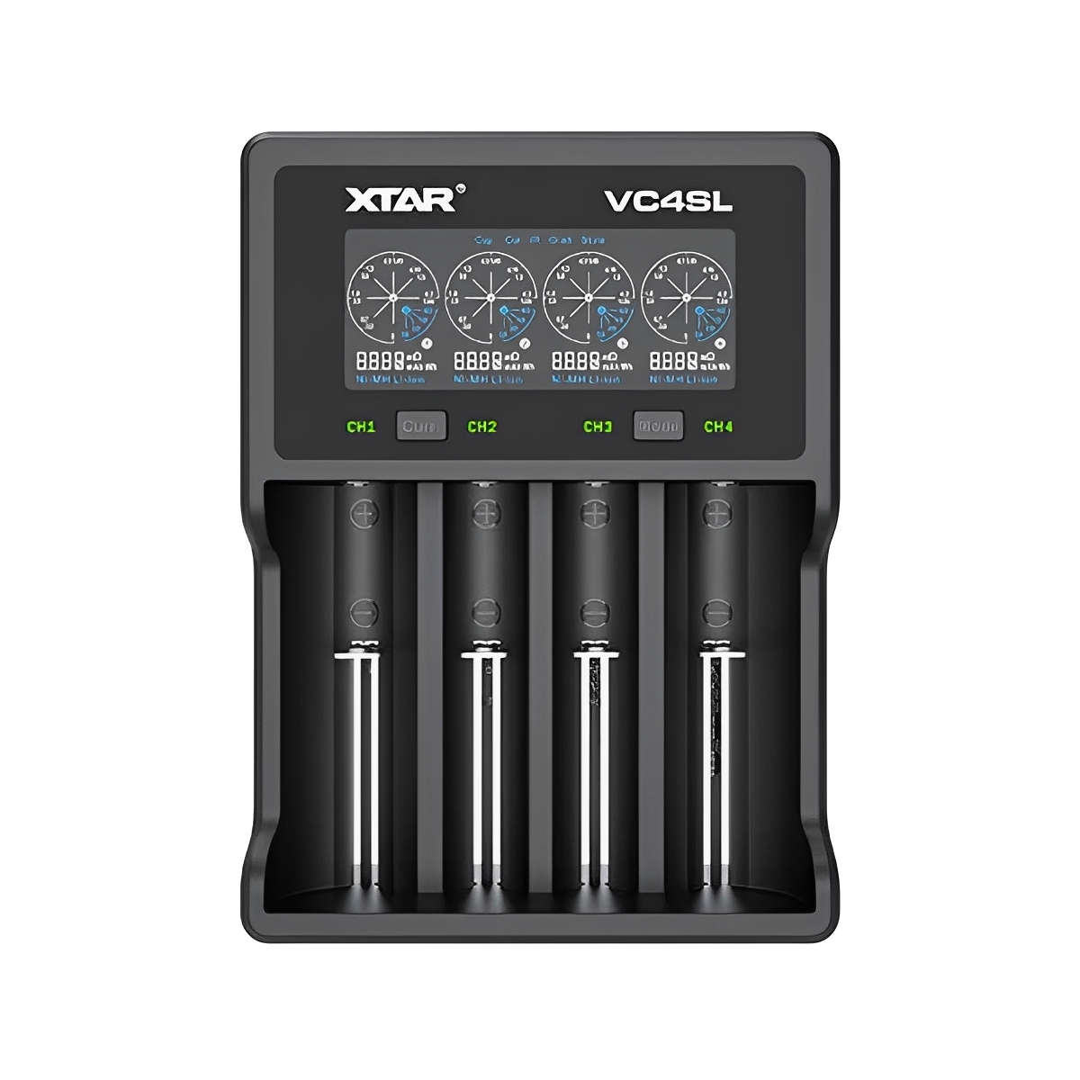 Boly - Charger for 4 18650 Lithium batteries