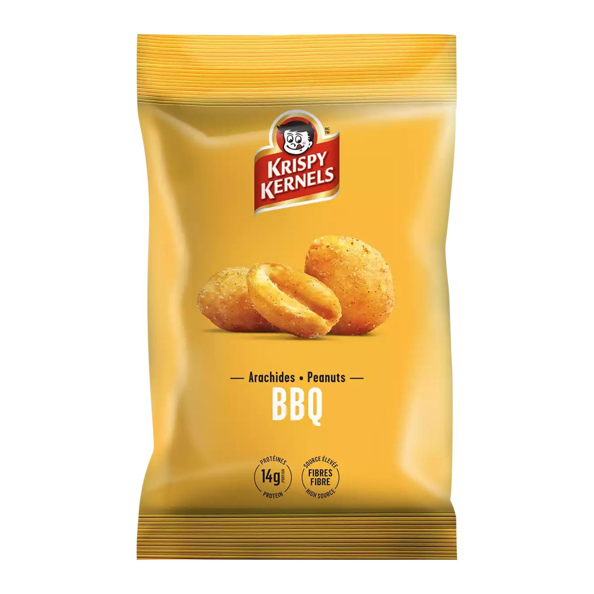 Krispy Kernels - Arachides BBQ - 150 g