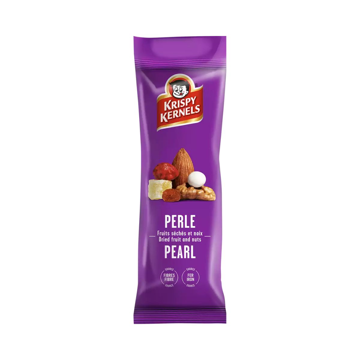 Krispy Kernels - Pearl Mix (Dried fruit and nuts) - 65 g