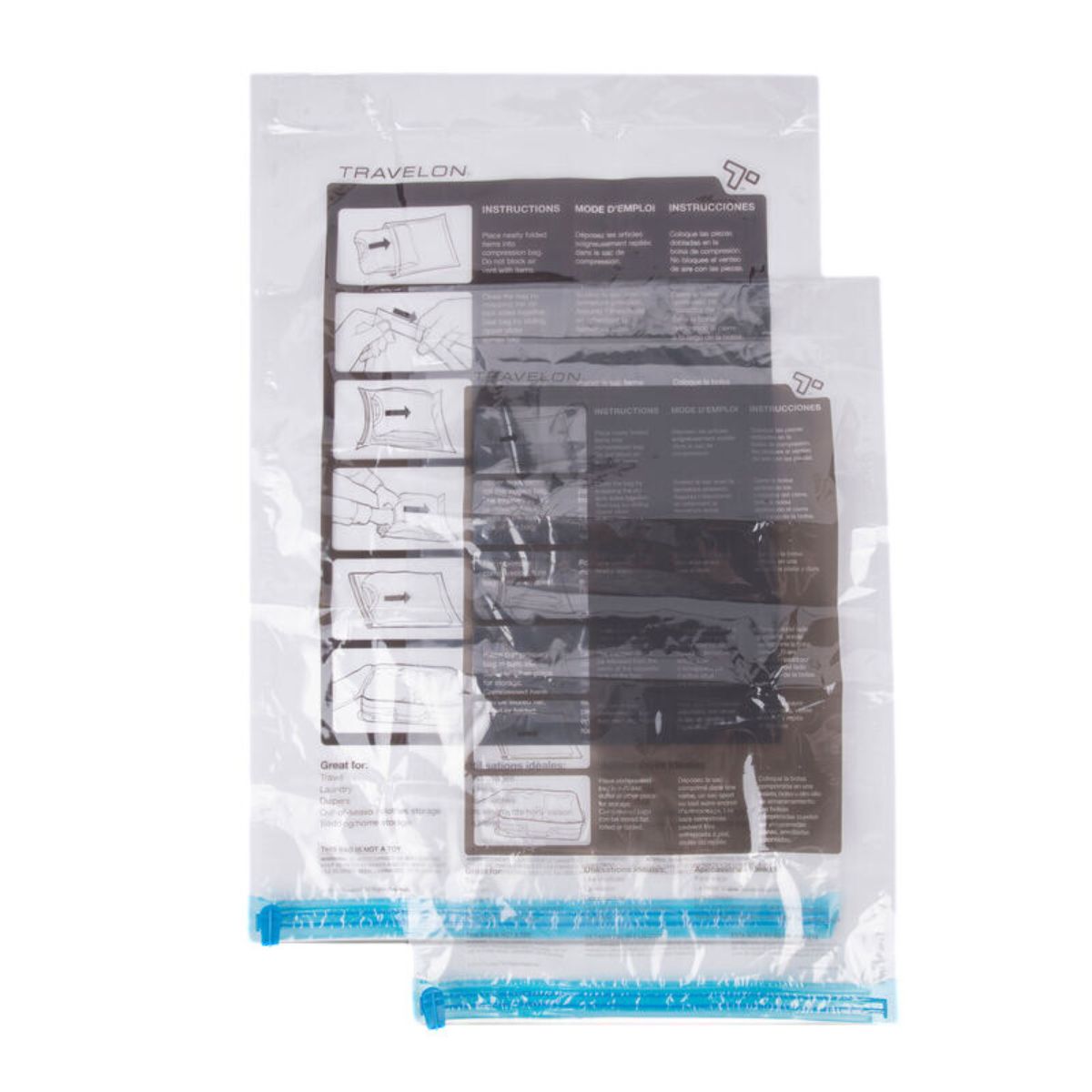 Travelon - Ensemble de 2 sacs de compression