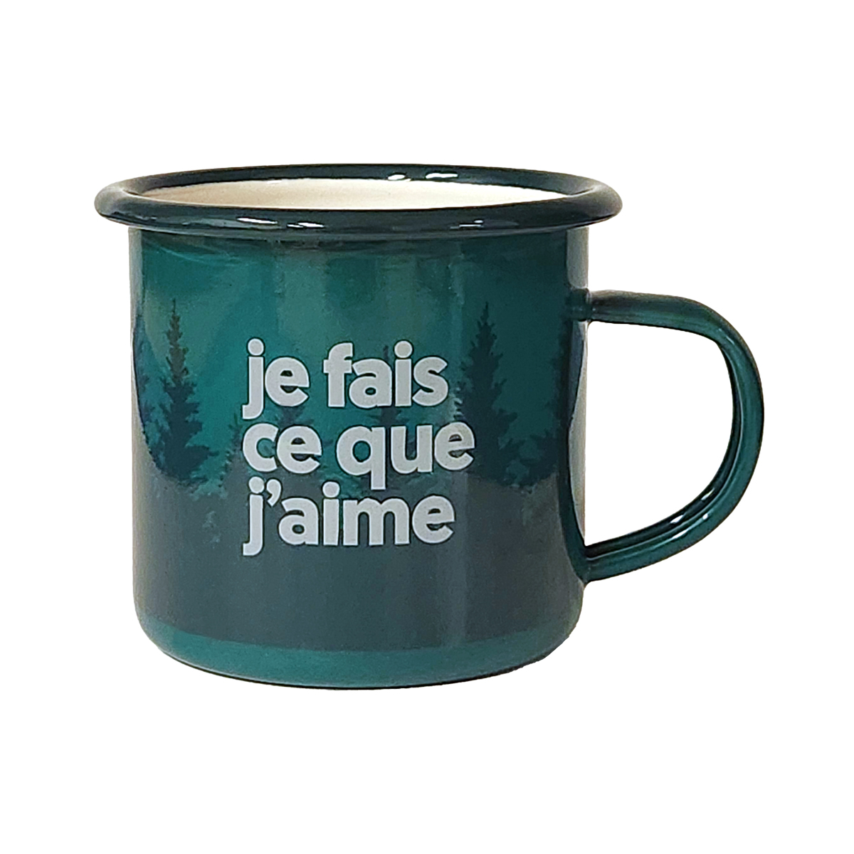Latulippe - Latulippe Je fais ce que j'aime enamelled Mug