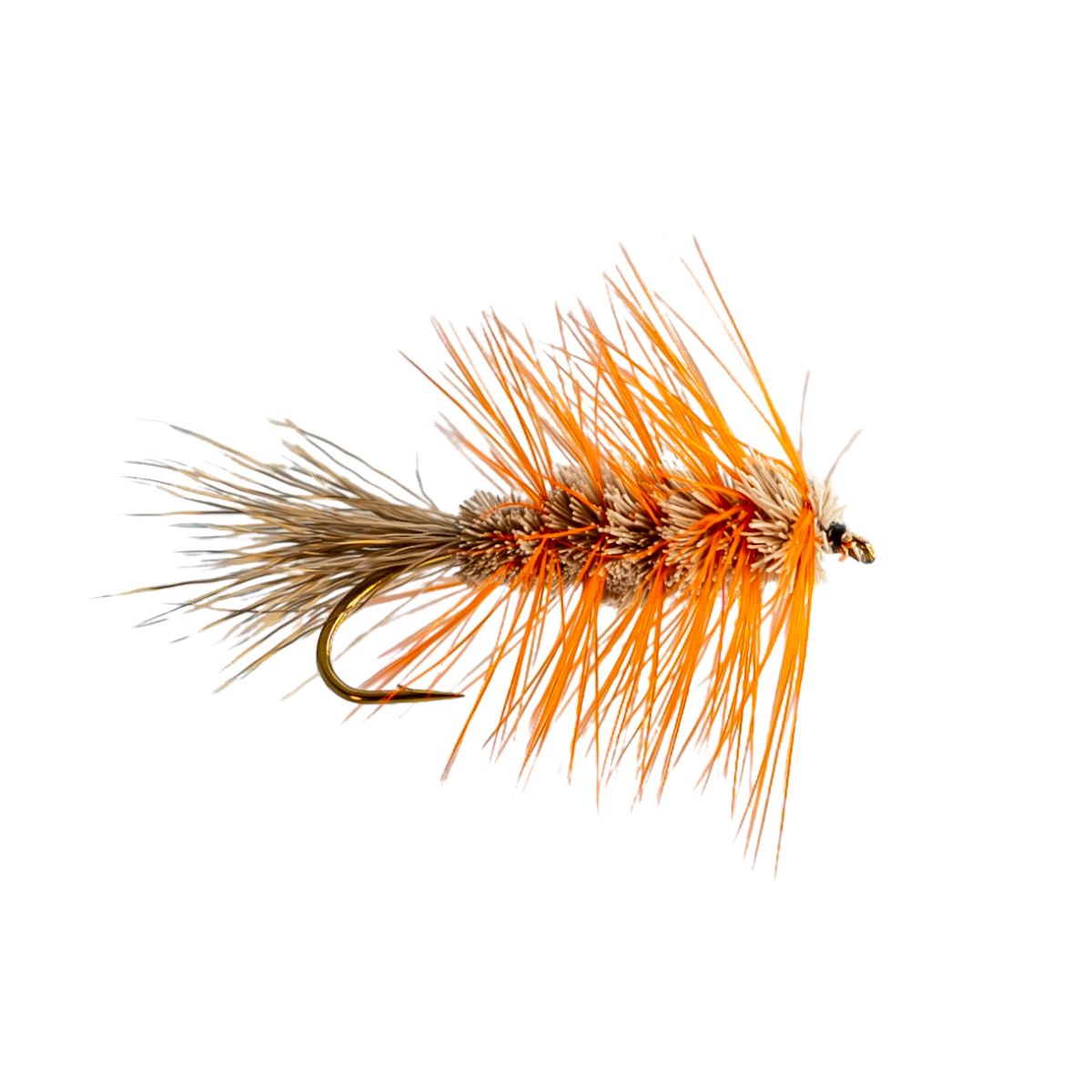 Mouches Neptune Flies - Mouche à saumon Carter Bug Orange Hackle