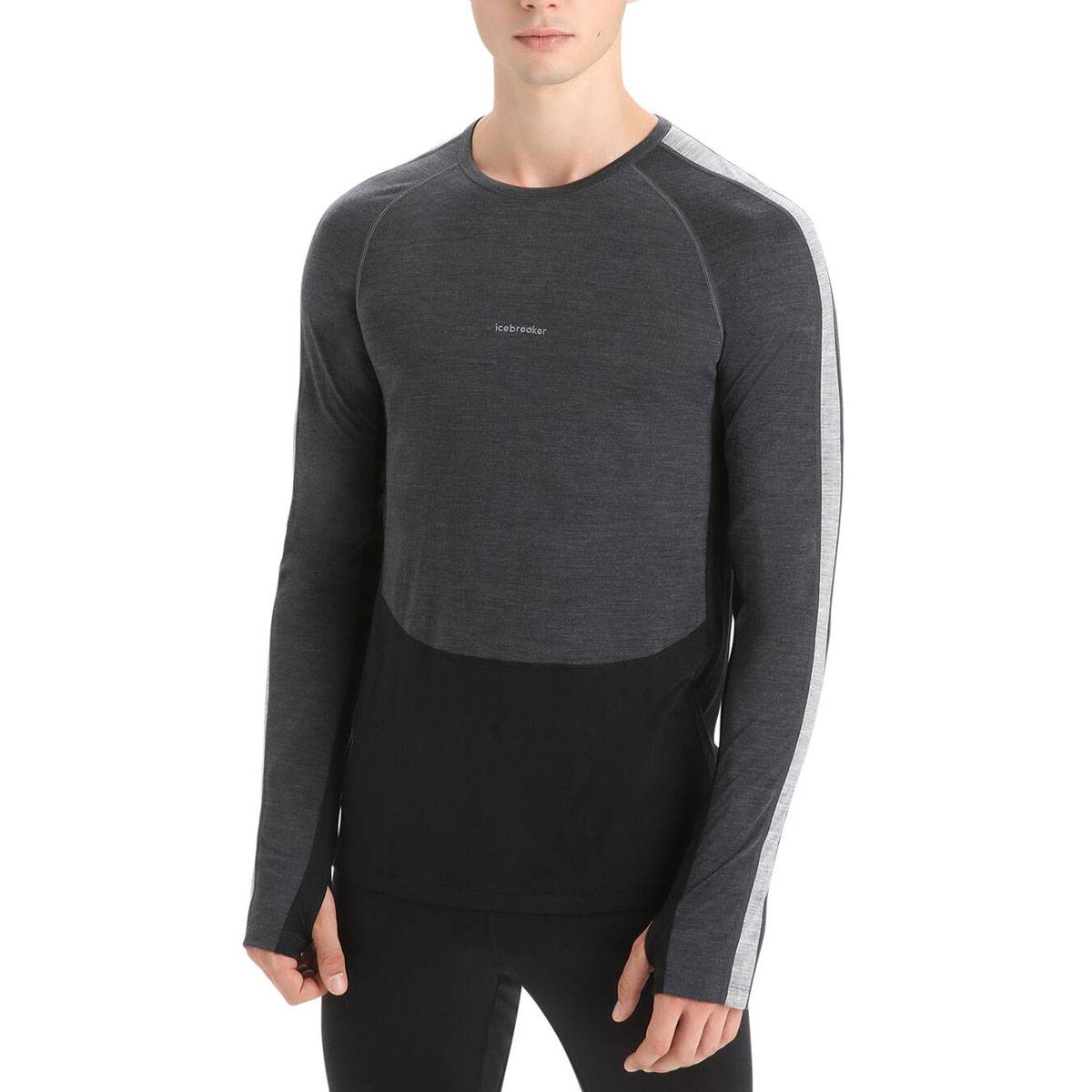 Icebreaker - Chandail à manches longues 125 ZoneKnit pour homme
