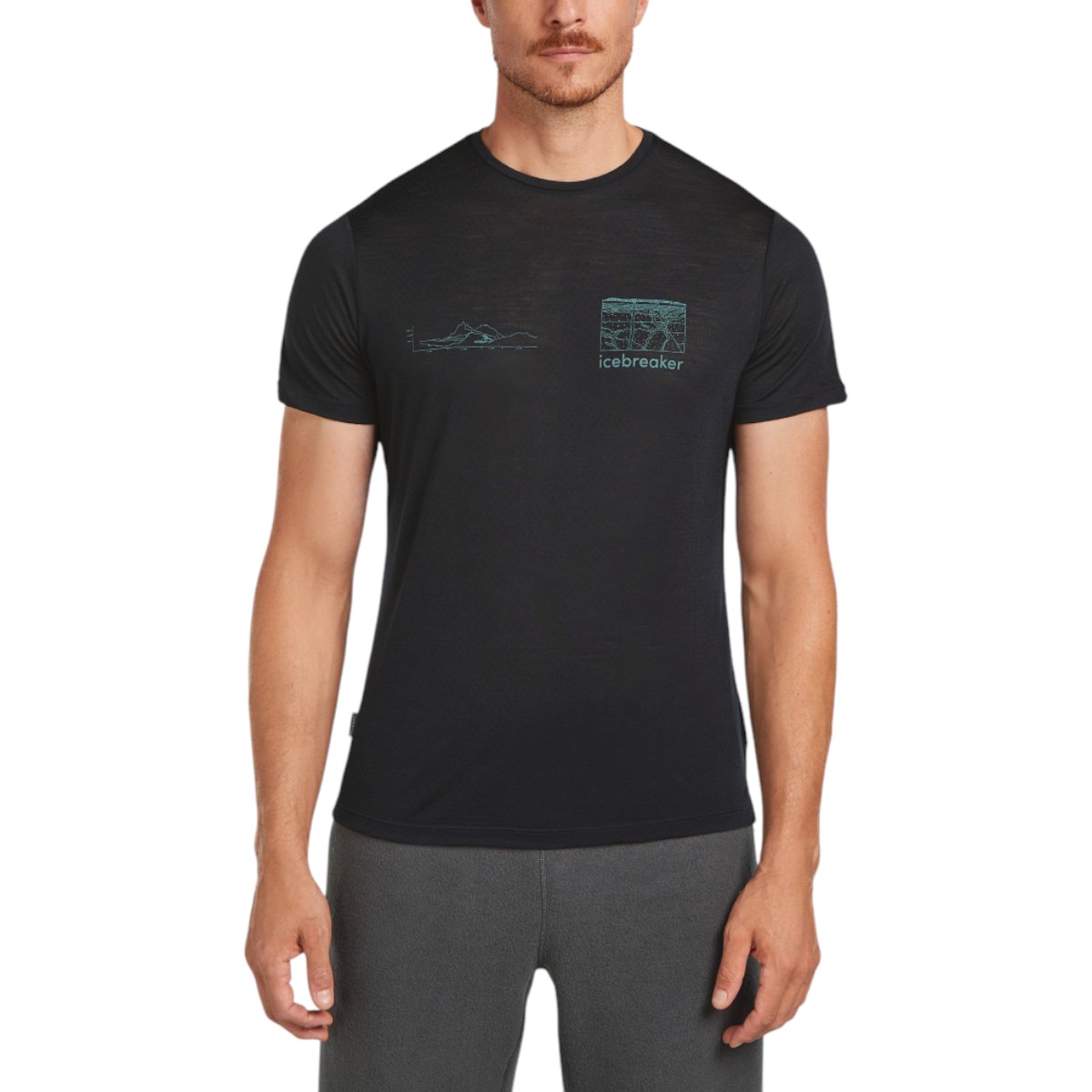Icebreaker - T-shirt Merino Blend 125 Cool-Lite™ Sphere pour homme