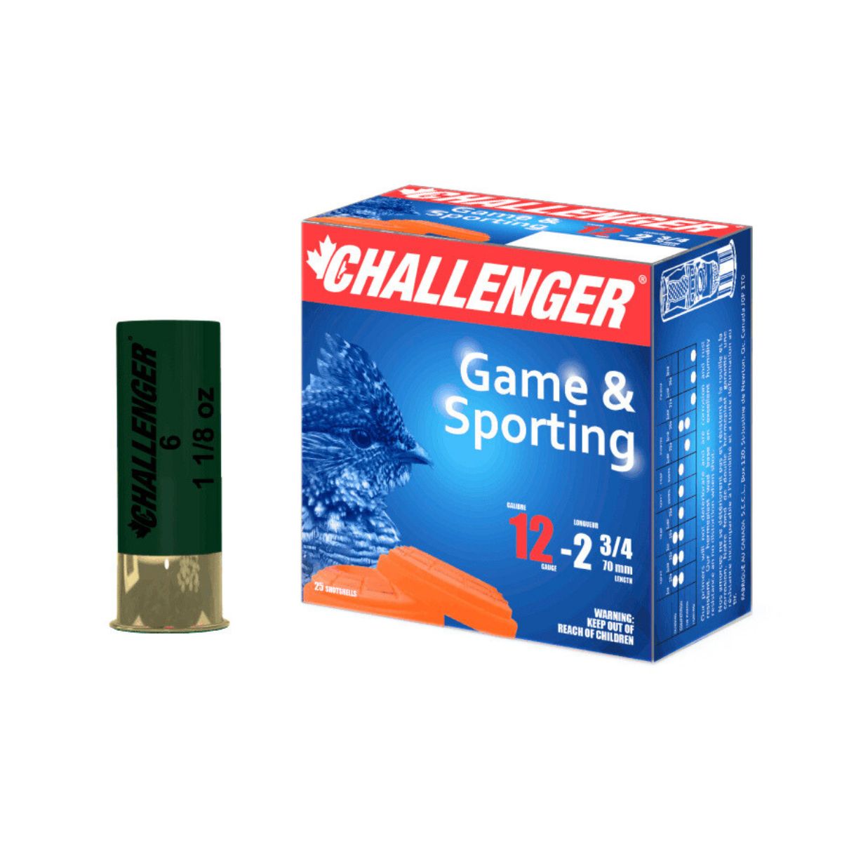 Challenger - Game & Sporting 12 GA 2 ¾" #4