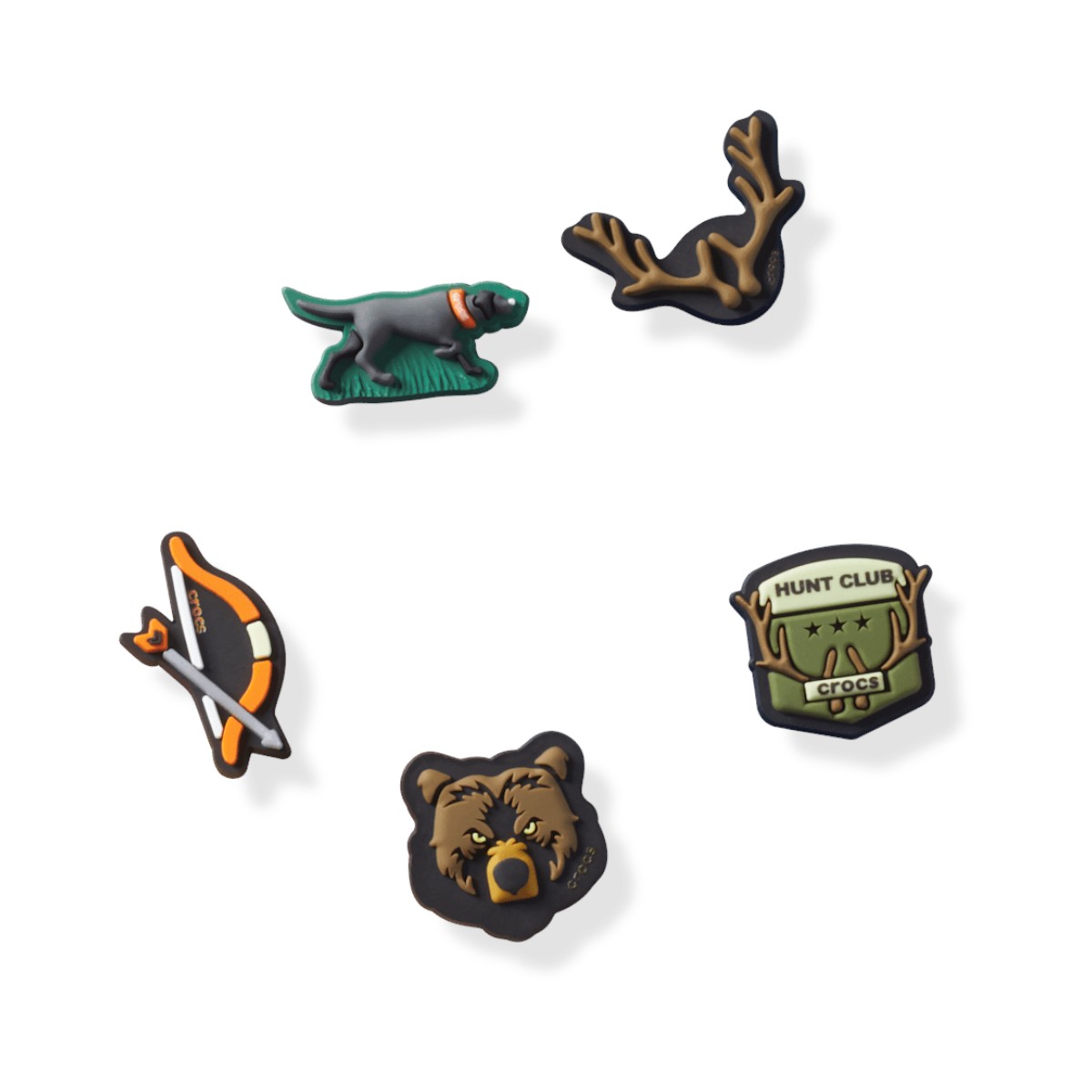 Crocs - Set of 5 Jibbitz™ Charms: Hunting