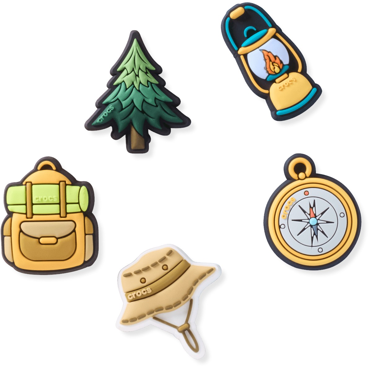 Crocs - Set of 5 Jibbitz™ Charms: Camp Essentials