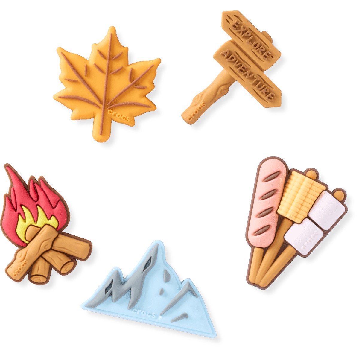 Crocs - Set of 5 Jibbitz™ Charms: Adventure Camper