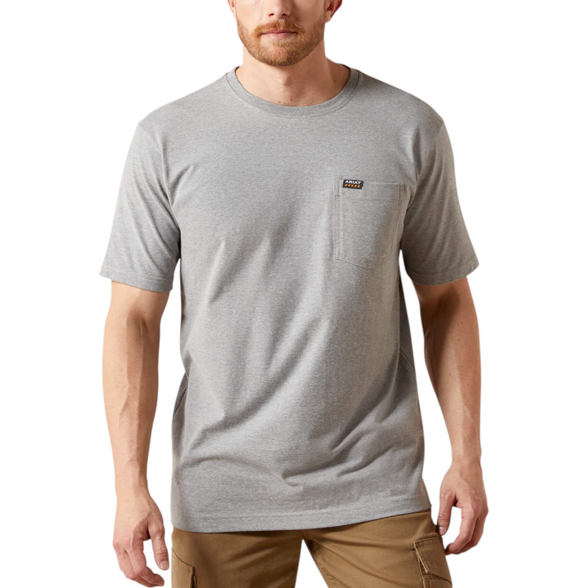 Ariat - Rebar Cotton Strong Standard Pocket T-Shirt