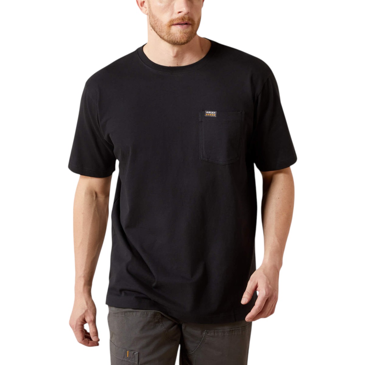 Ariat - Rebar Cotton Strong Standard Pocket T-Shirt