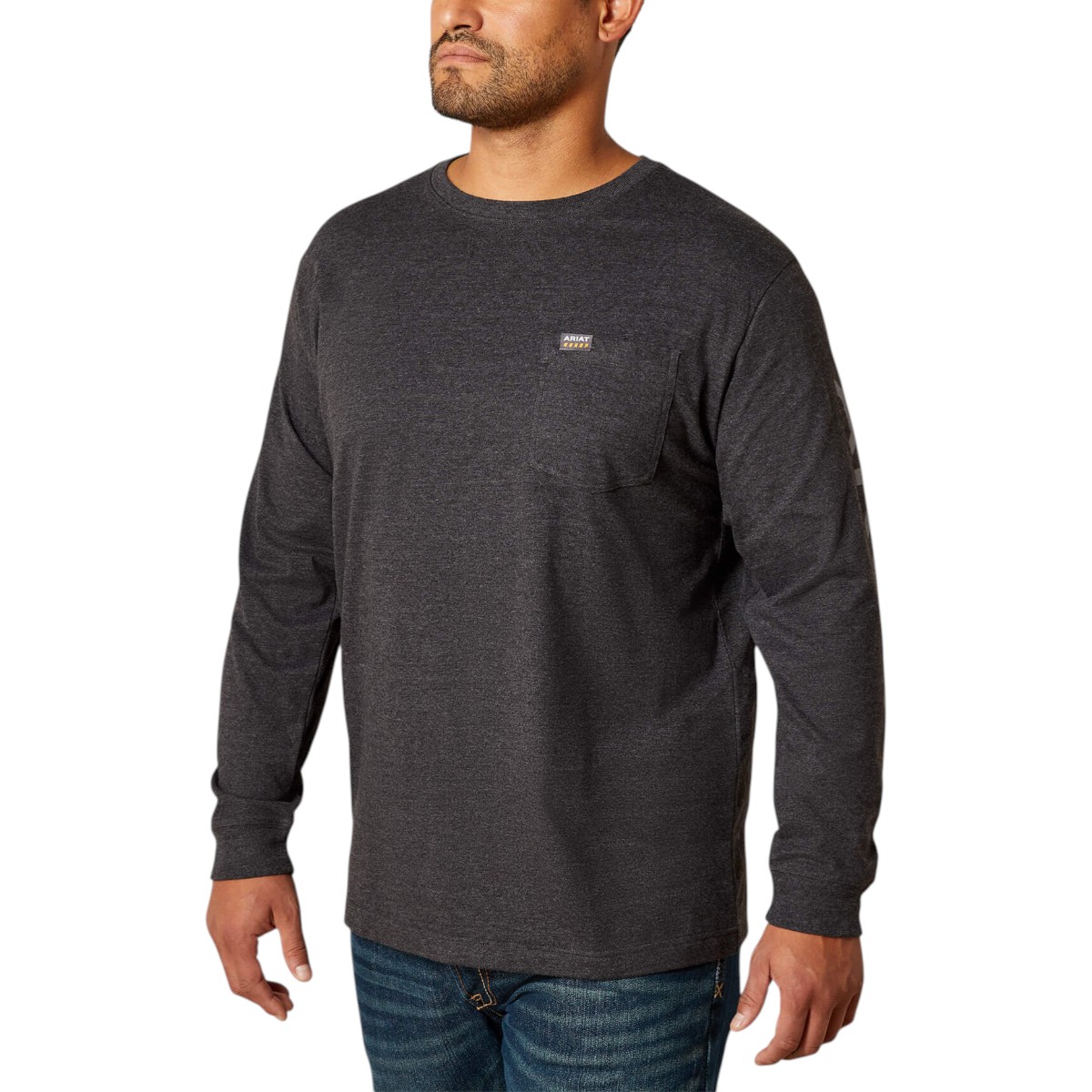 Ariat - Men'sRebar Cotton Strong Standard Logo Pocket T-Shirt