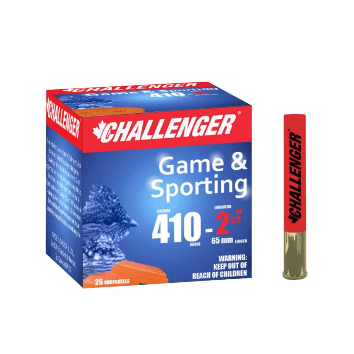 Challenger - Game & Sporting 410 GA 2 ½"