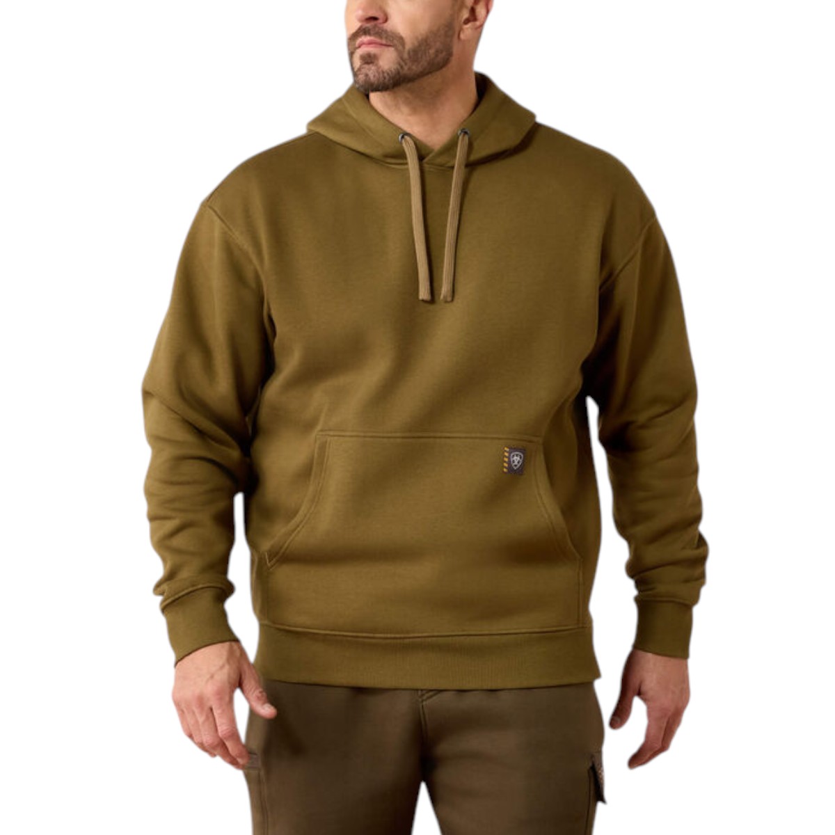 Ariat - Chandail à capuchon Workman Bearded Skull pour homme
