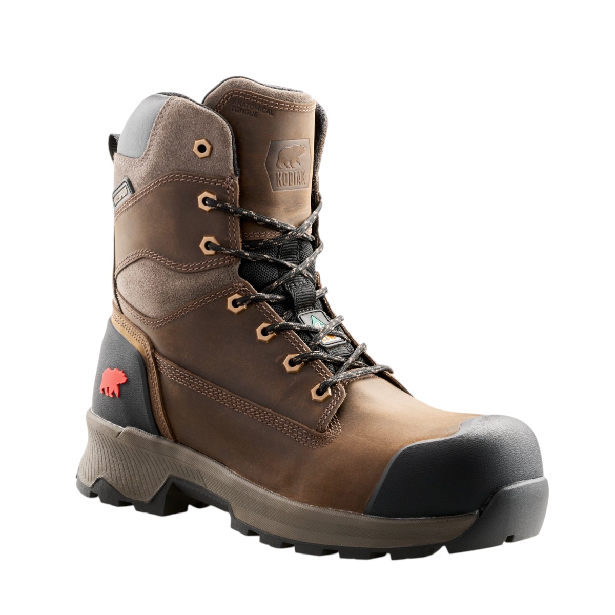 Kodiak - Men's Kodiak Berg 8" Waterproof Composite Toe Safety Work Boot