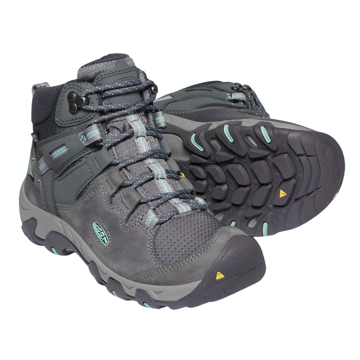 Keen - Bottes imperméables Steens en cuir pour femme