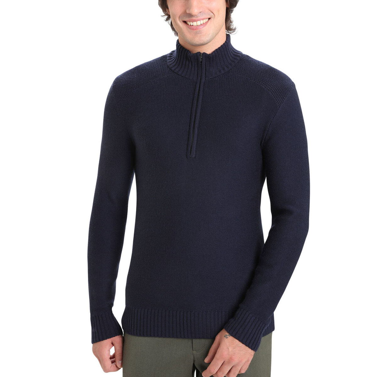Icebreaker - Men's Merino Waypoint Long Sleeve Half Zip Sweater