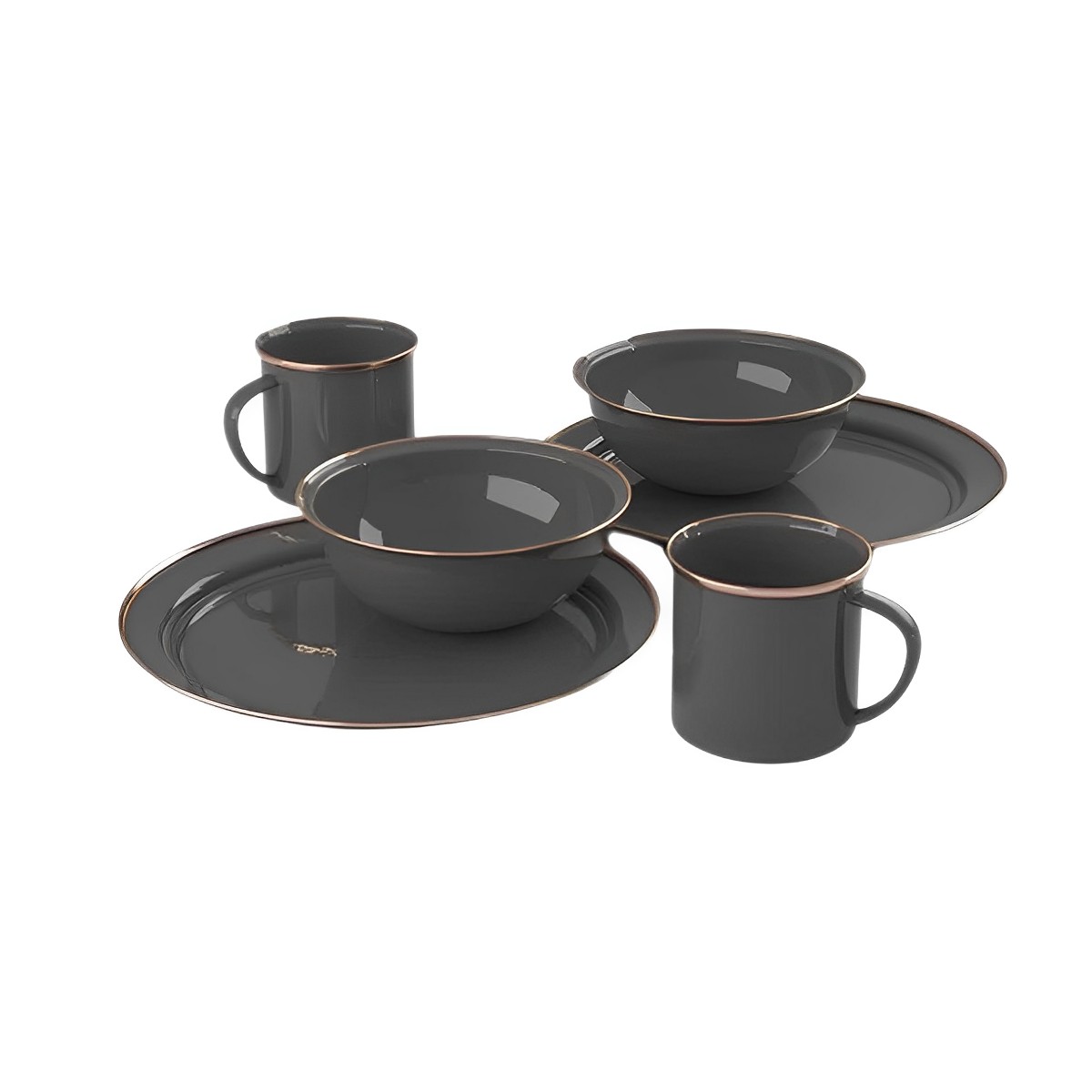 GSI - Mesa 2 Person Enamelwear Tableset