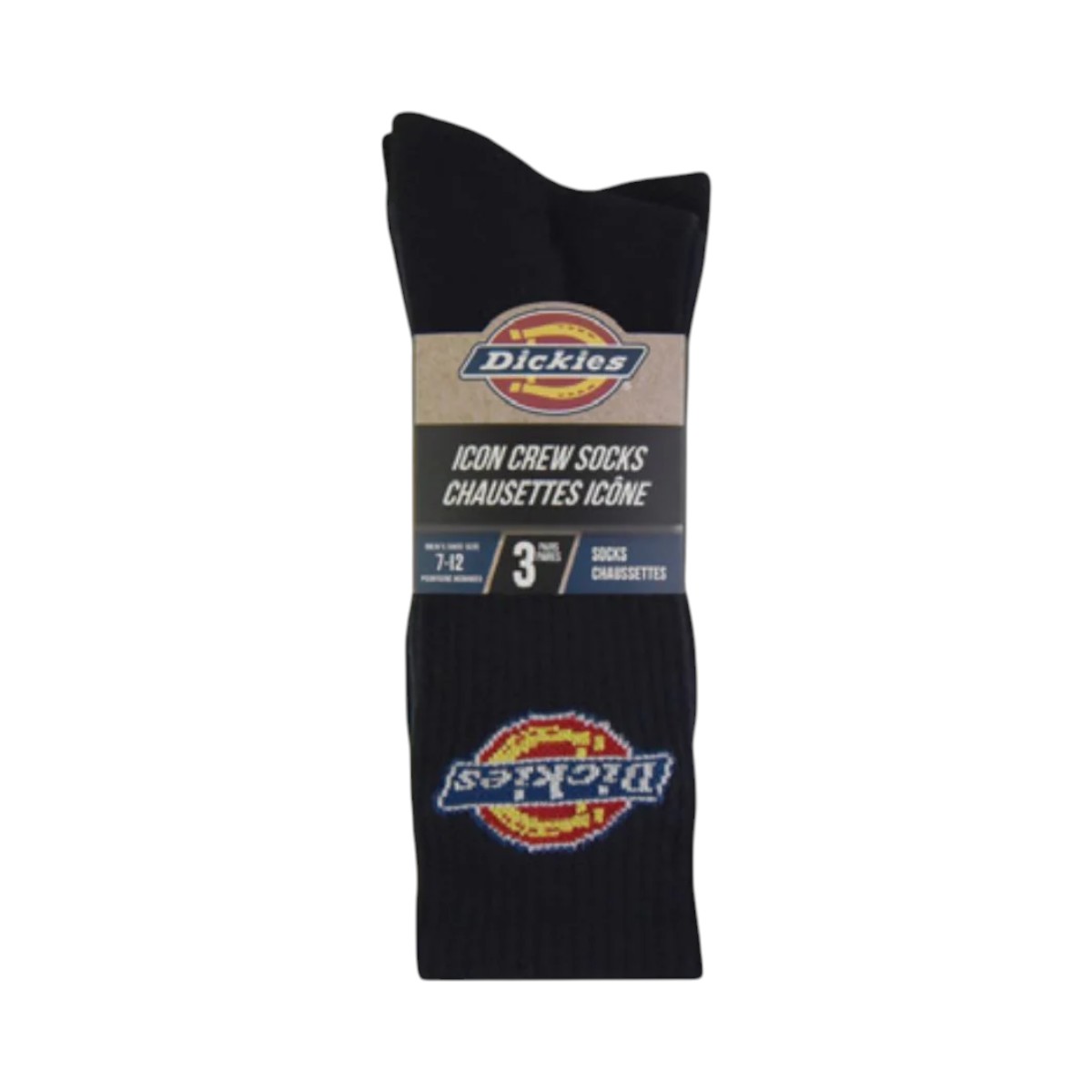 Dickies - Men's Icon Logo Athletic Socks