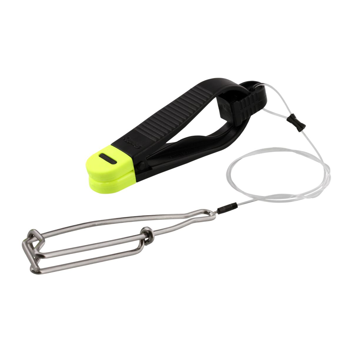 Scotty - Cable de libération Power Grip Plus avec guide 18″ et mousqueton à positionnement automatique