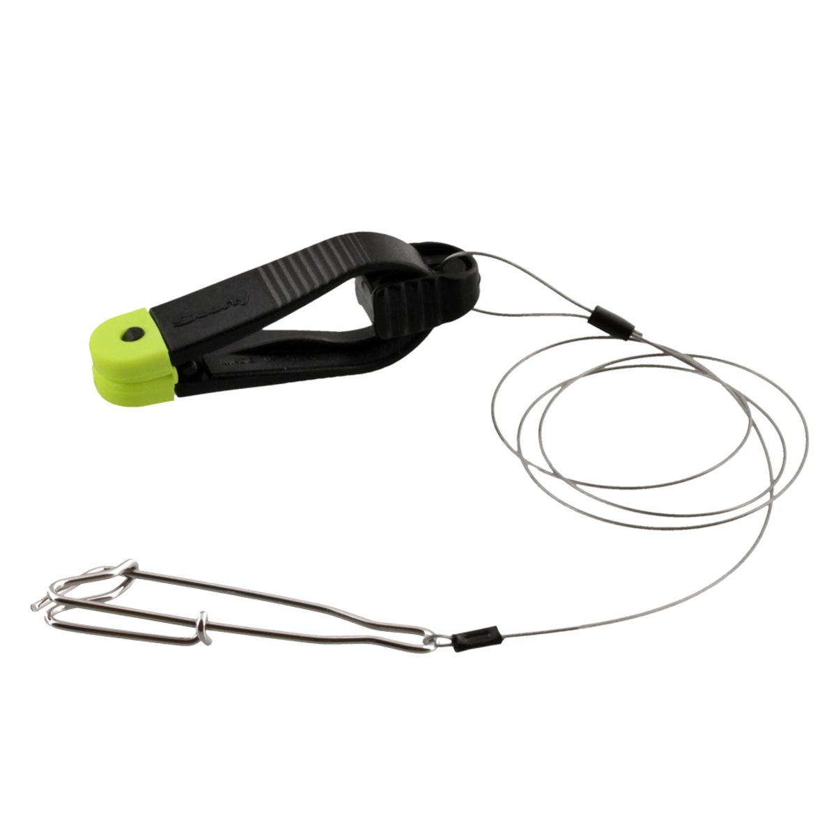 Scotty - Mini cable de libération Power Grip Plus avec guide 18″ et mousqueton à positionnement automatique