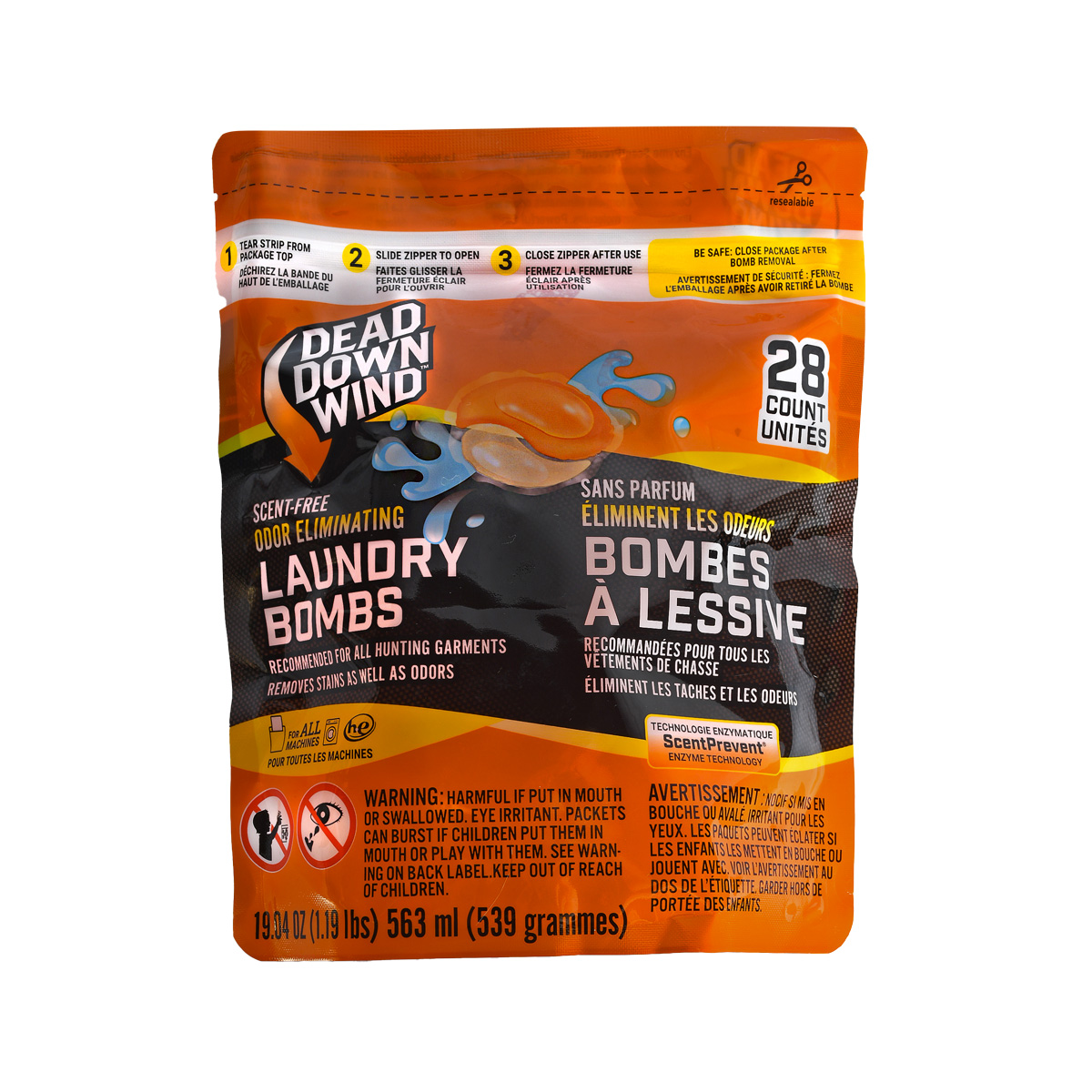 Dead Down Wind - Sent-Free Laundry Bombs