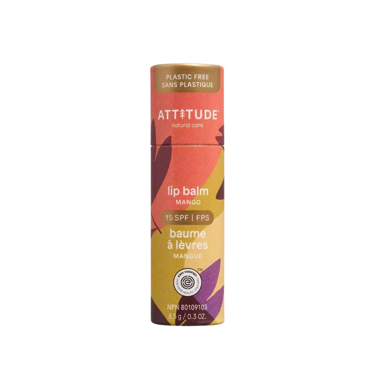 Attitude - Mango Lip Balm - SPF 15