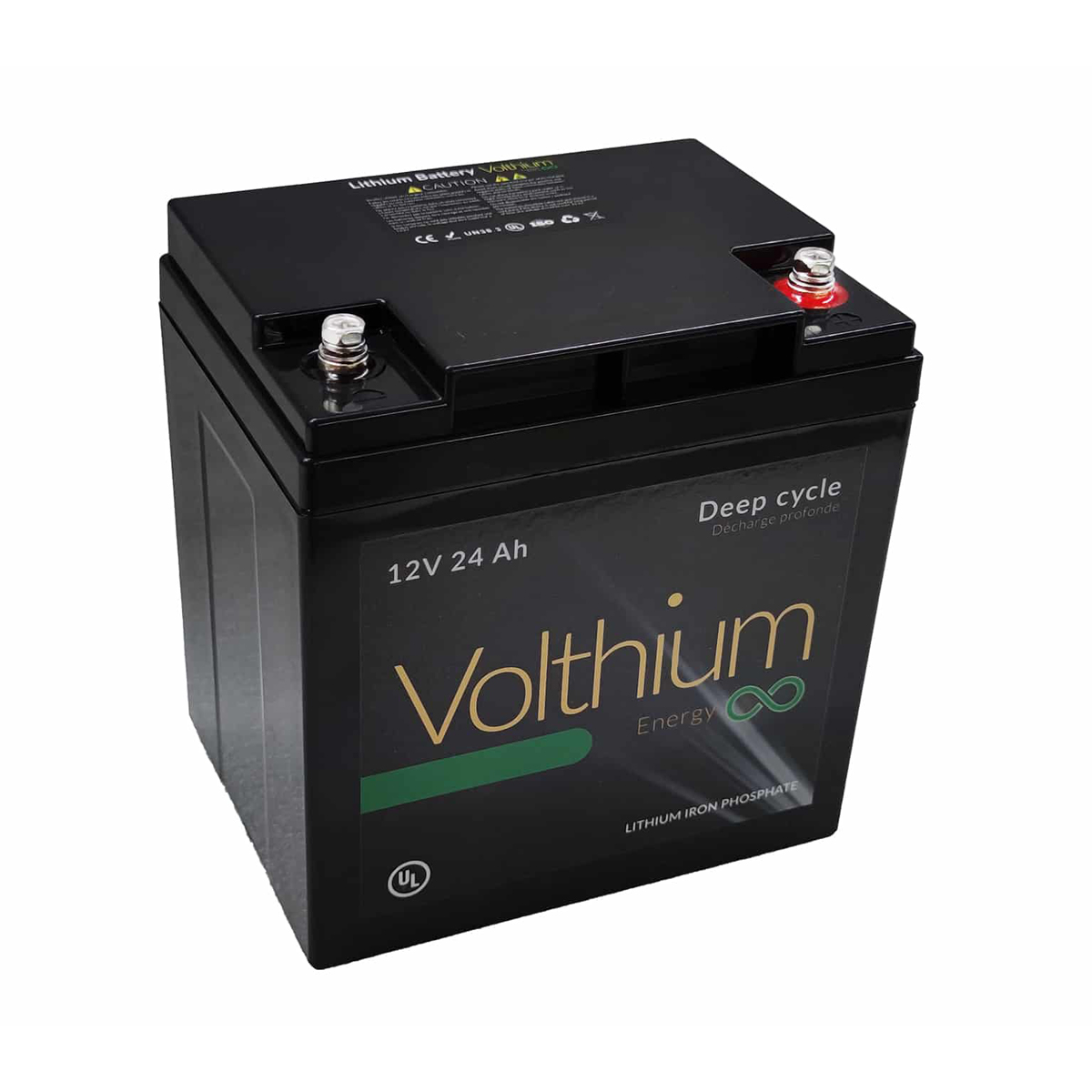 Volthium - 12V 24AH Lithium Battery