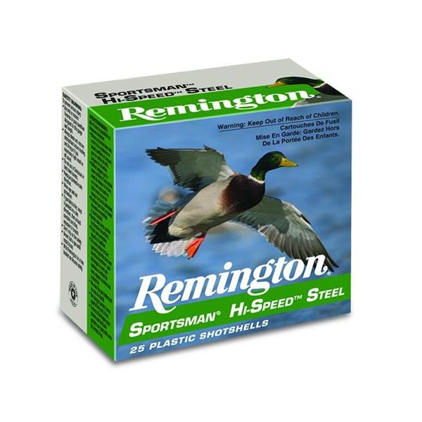 Remington - Cartouches Hi-Speed Steel 12 Ga 3" BB
