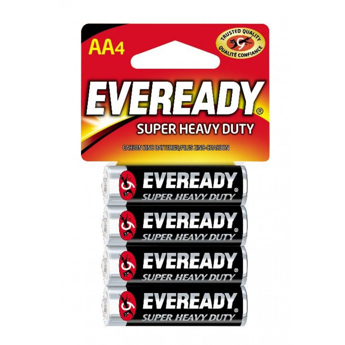 Eveready - Super Heavy Duty AA-4 Batteries