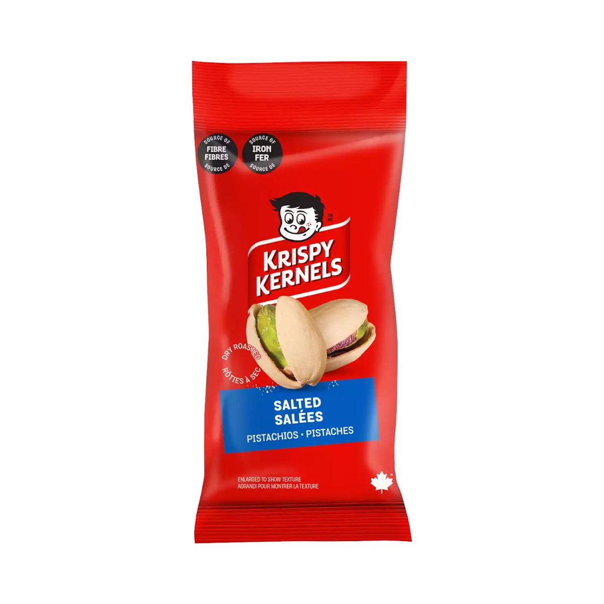 Krispy Kernels - Salted Pistachios - 55 g