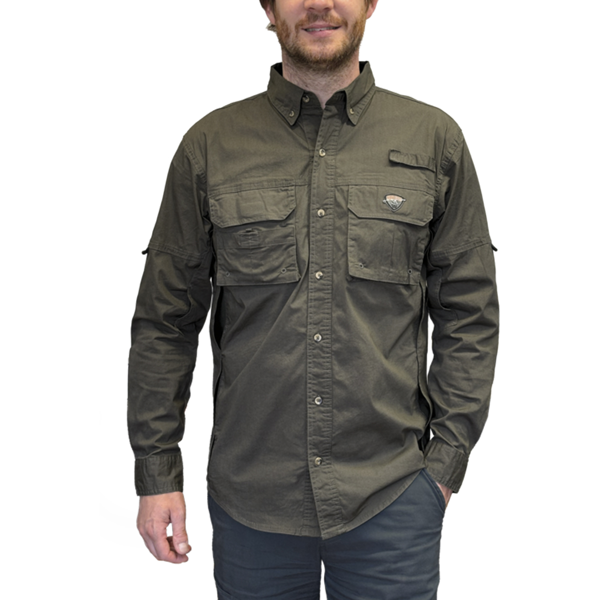 Sportchief - Chemise de pêche à manche longue pour homme