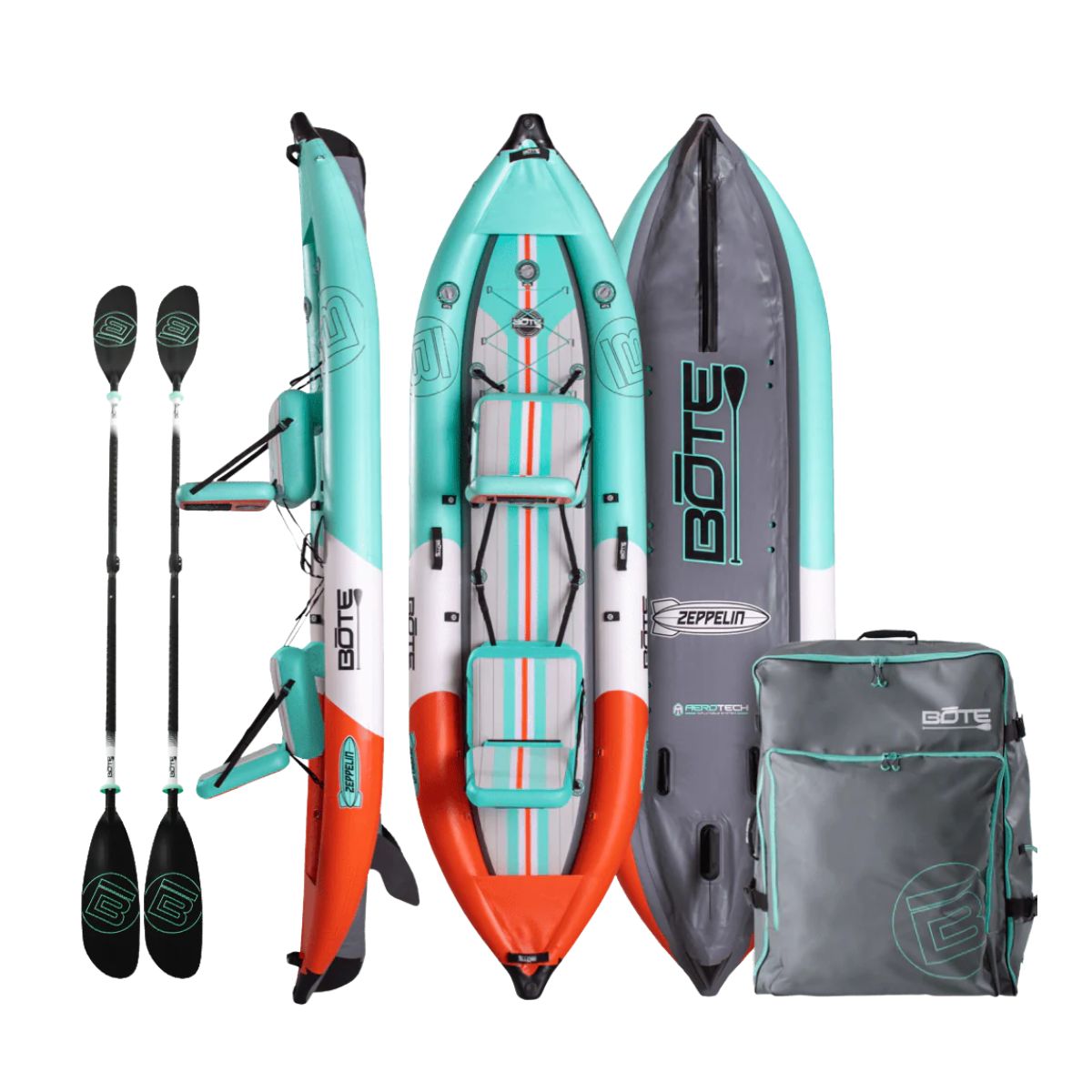 Bote - Zeppelin Aero 12′6″ Classic Seafoam Inflatable Kayak