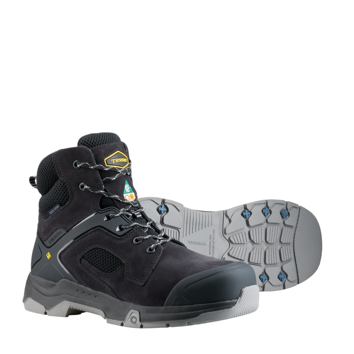 Terra - Men's Cobalt 6" Safety Work Boots