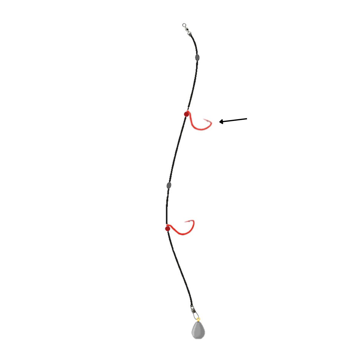 Invasion - Drop Shot Hook