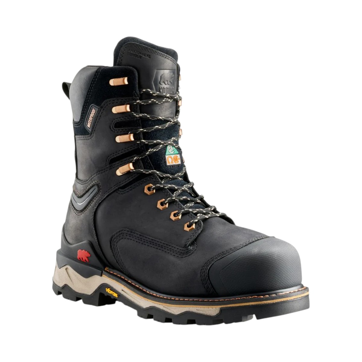 Kodiak - Bottes de sécurité imperméables 8'' Neragon avec embout en composite pour homme