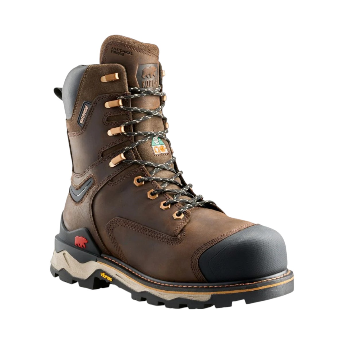 Kodiak - Men’s 8'' Neragon Waterproof Safety Boots with Composite Toe
