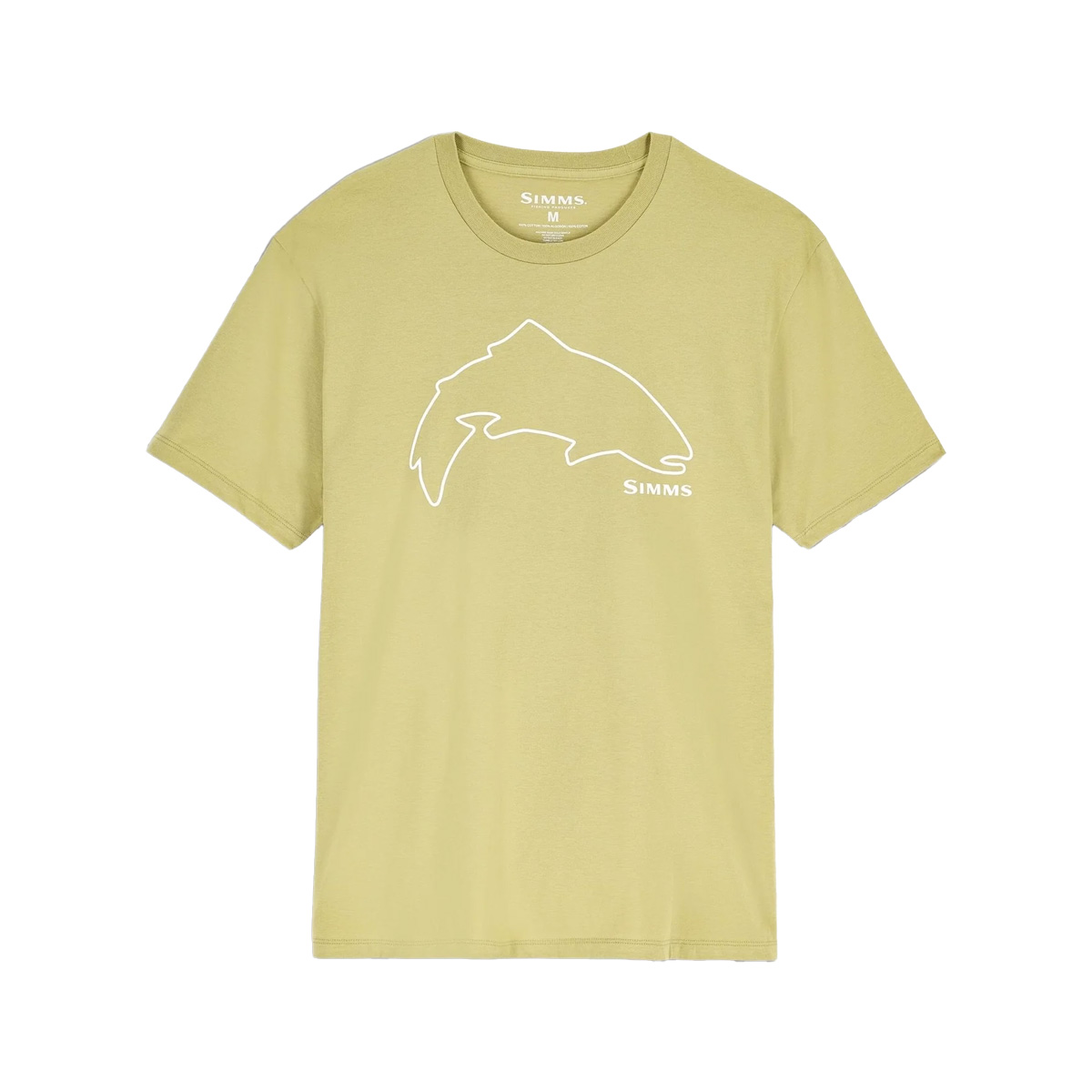 Simms - T-shirt Trout Outline pour homme