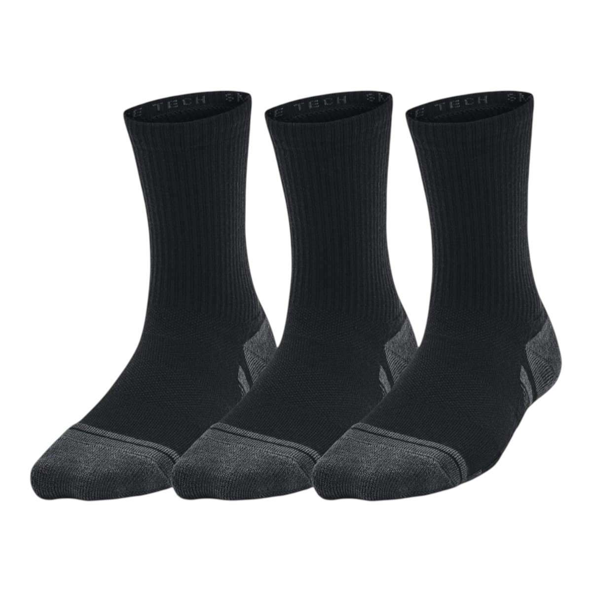 Under Armour - Kids' UA Performance Tech Crew Socks - 3 pairs
