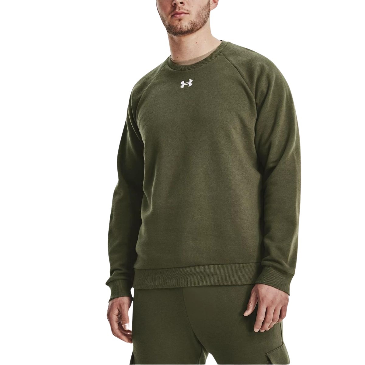 Under Armour - Chandail à manches longues en molleton UA Rival pour homme