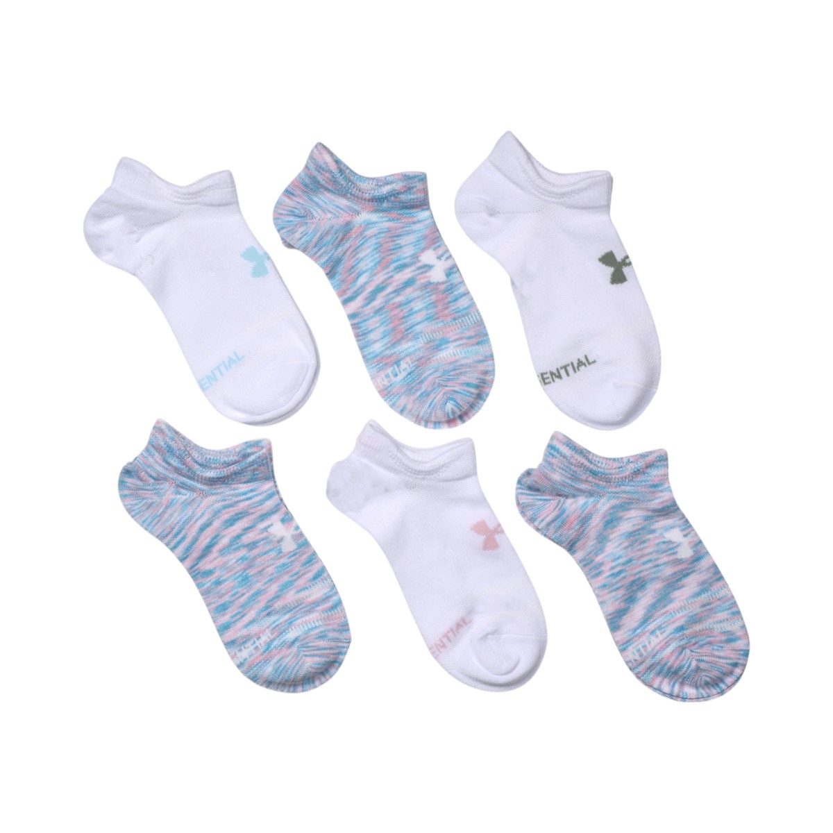 Under Armour - Chaussettes UA Essentials No Show unisexe - 6 paires