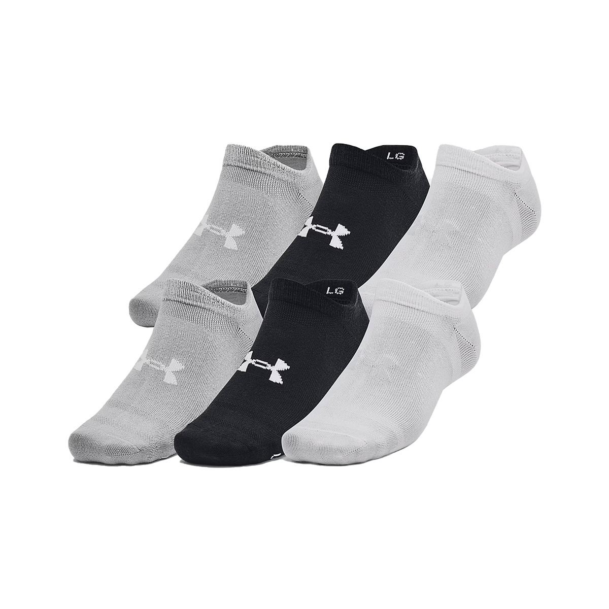 Under Armour - Unisex UA Essential No-Show Socks
