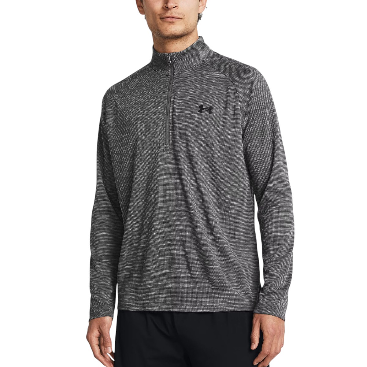 Under Armour - Men's ½ Zip UA Tech™ Textured Long Sleeve T-Shirt