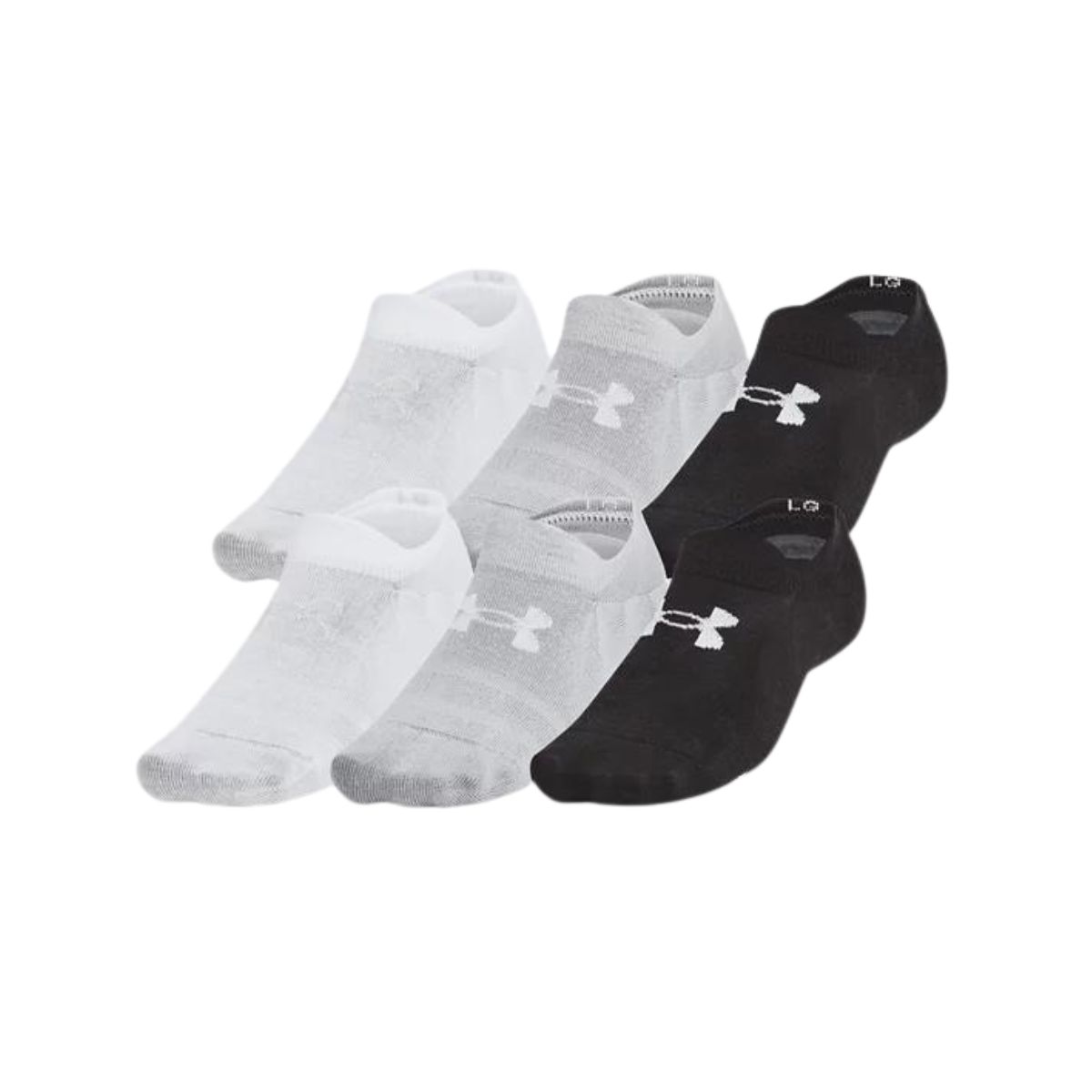 Under Armour - Chaussettes ultra basses UA Essential unisexe - 6 paires