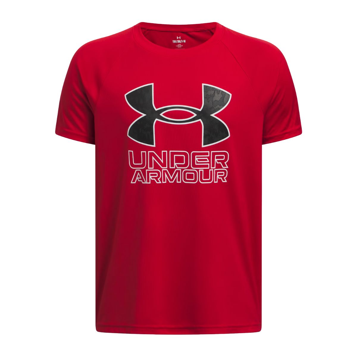 Under Armour - Kid's UA Tech Hybrid Print T-Shirt