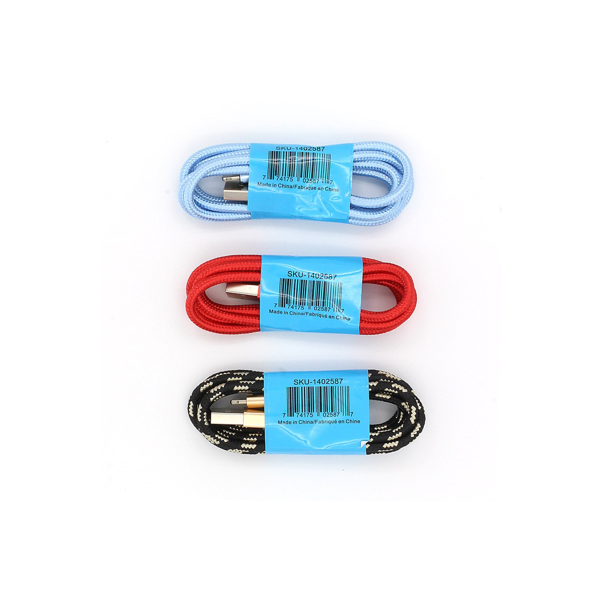SRP - 8 PIN Braided Metal Charging Cable