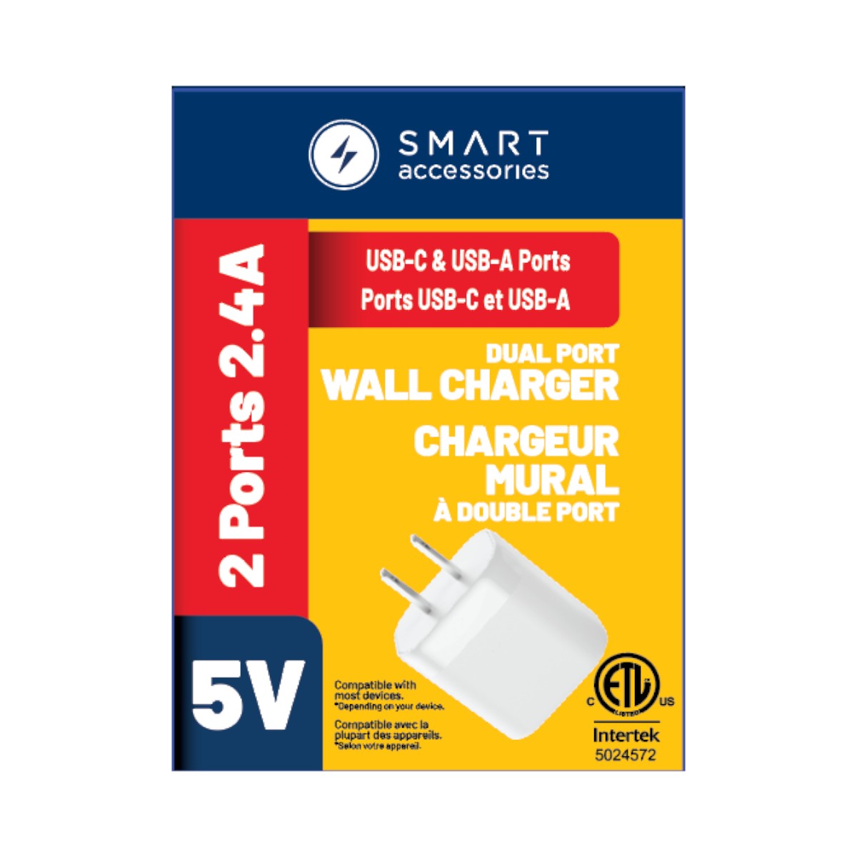 SRP - AC Dual Port Wall Charger
